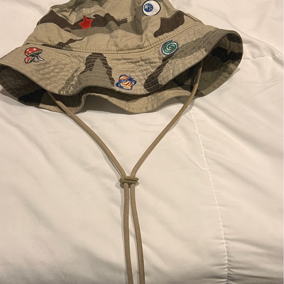 Billionaire Boys Club Camouflage Patch Bucket Hat - Picture 2 of 3